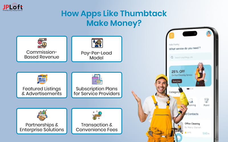 How Apps Like Thumbtack Make Money